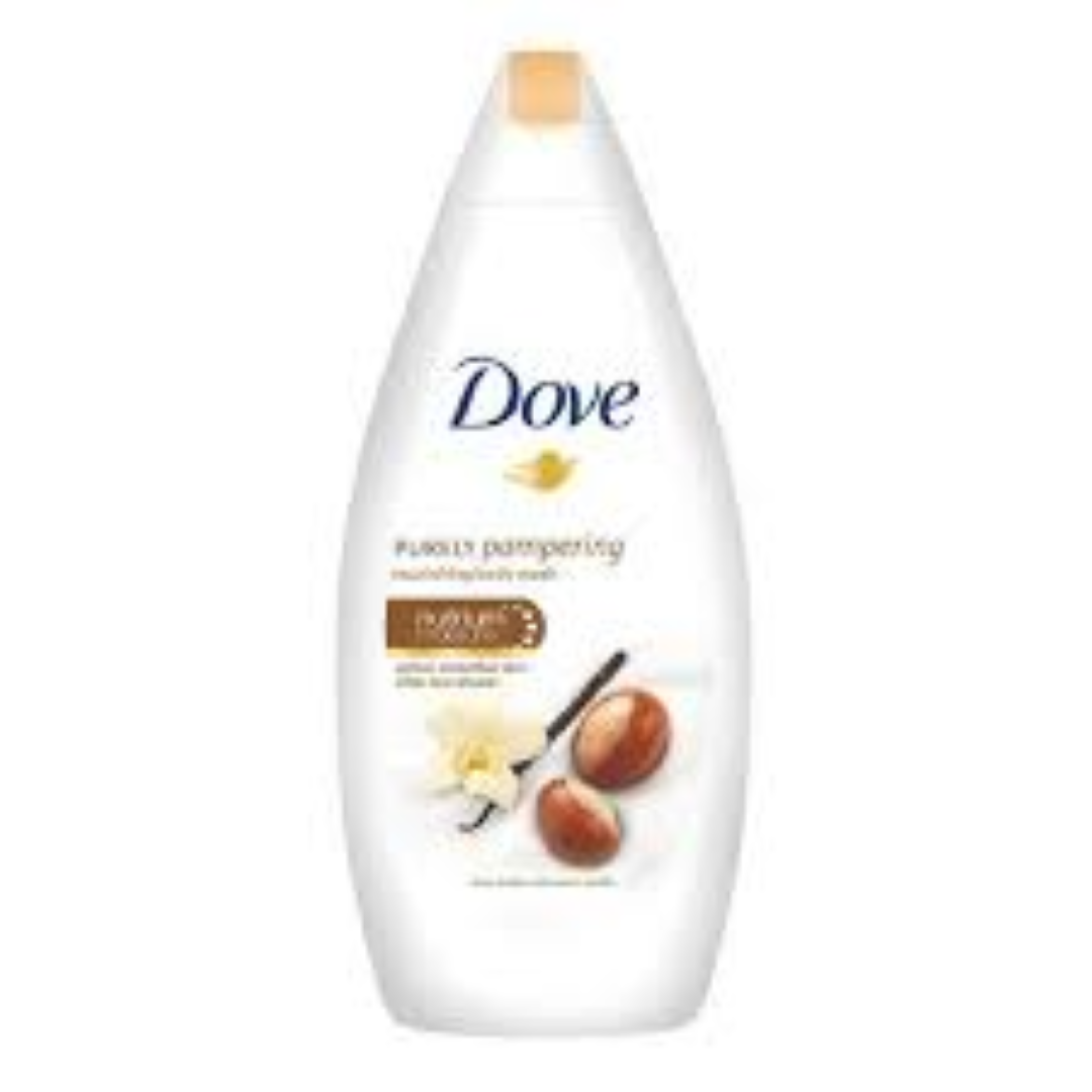 DOVE BODY WASH PURELY PAMPERING SHEA BUTTER 500ML